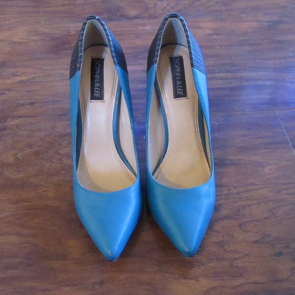 Sophia & Lee pointed toe heels